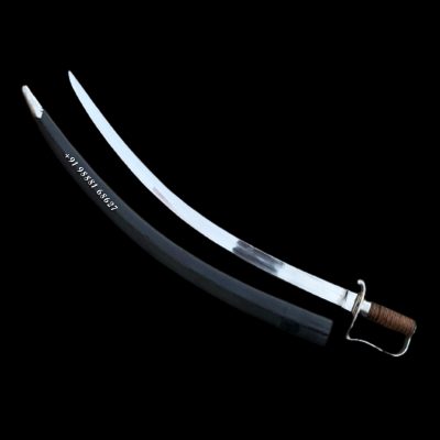 British Design Sword With Leaf Spring Metal
