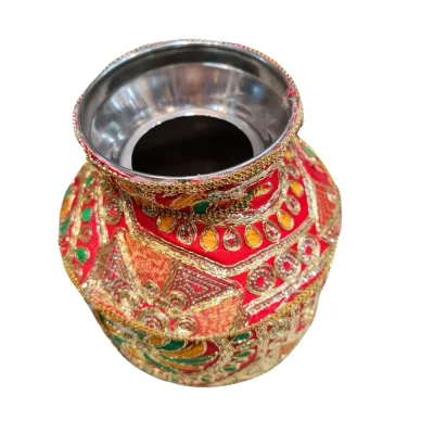 Multicolor Decorated Kalash (Ghadoli)