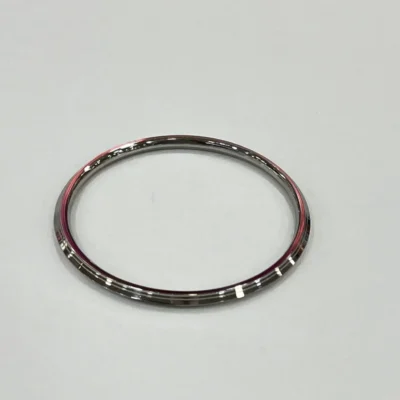 5m Slim Wire Steel Kara With Special Polish