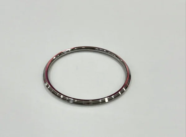 5m Slim Wire Steel Kara With Special Polish