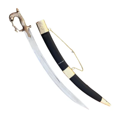 Black Punjabi Wedding Kirpan/Sword
