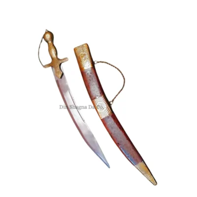 Decorative Punjabi Tega Sword With Sheesham Cover