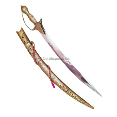 Designer Brass Punjabi Wedding Kirpan/Sword