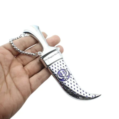 Premium Steel Sikh Kirpan (Siri Sahib) With Khanda Design
